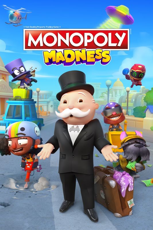 Monopoly Madness box art for Playstation 4